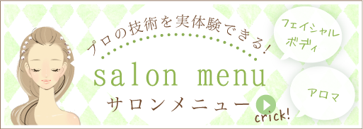 サロンメニュー